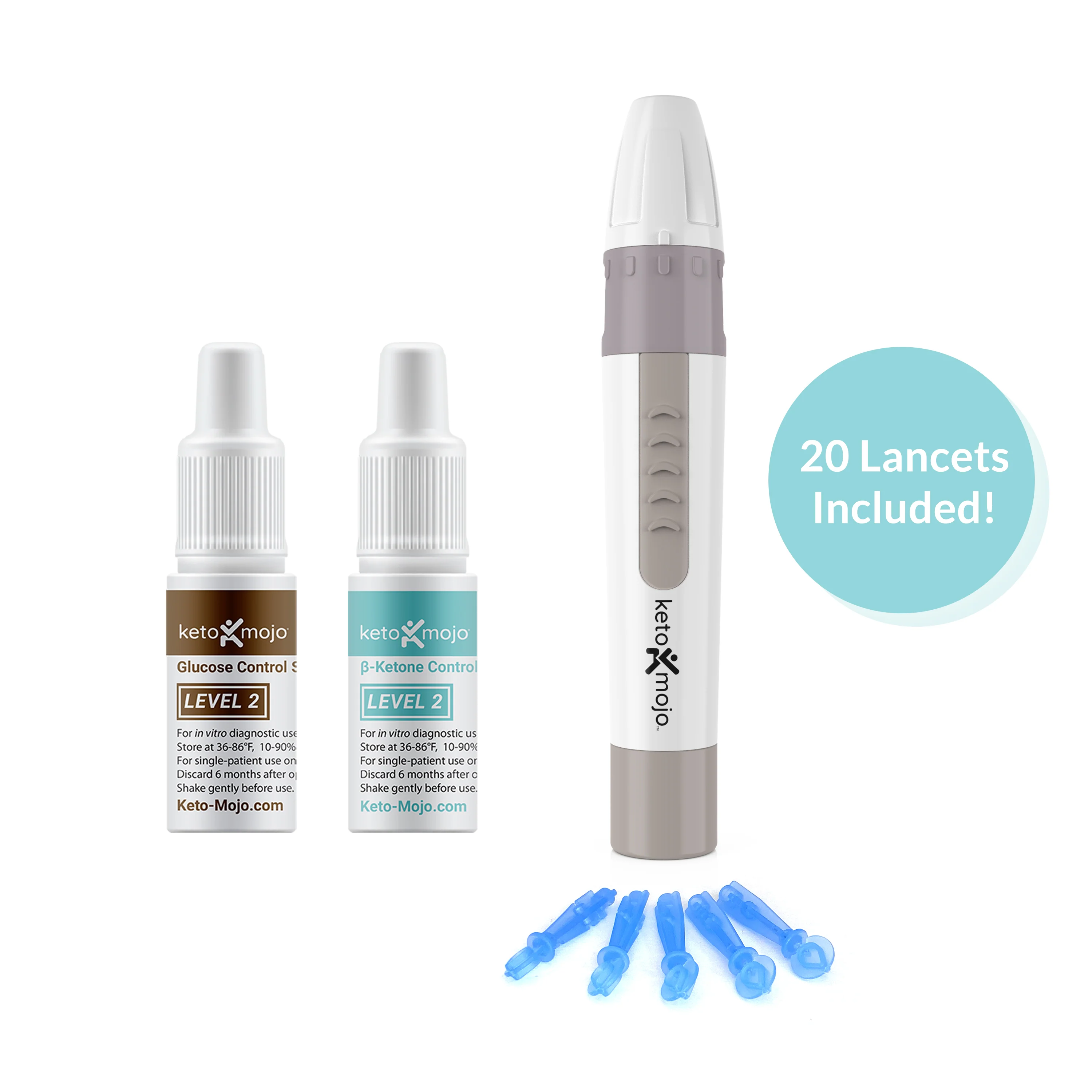 BASIC STARTER KIT - GK+ Blood Glucose & Ketone Meter - Image 4