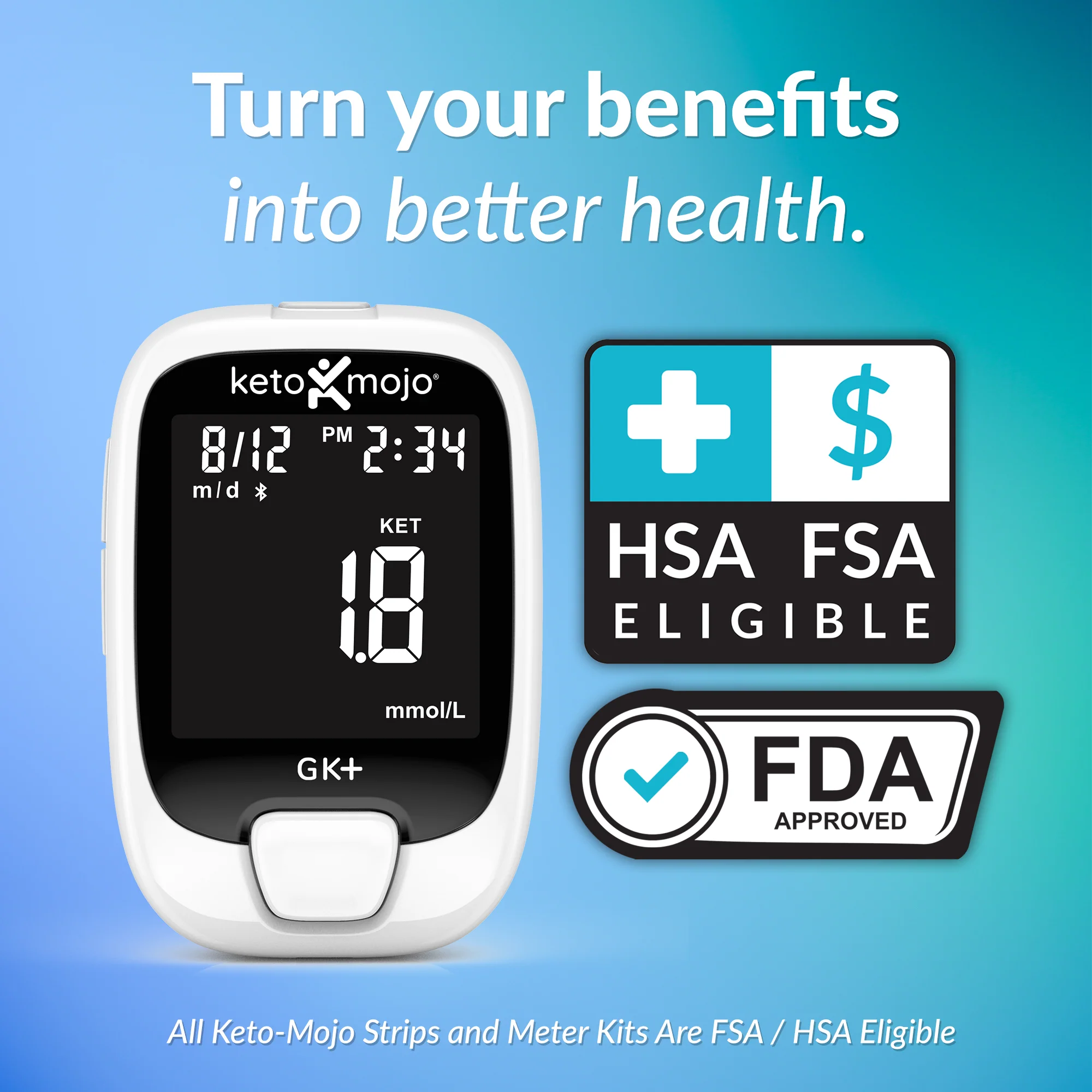 PROMO BUNDLE - GK+ Blood Glucose & Ketone Meter Kit - Image 11